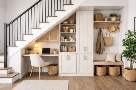 樓梯下方空間怎麼利用？收納、機能與設計特色解析